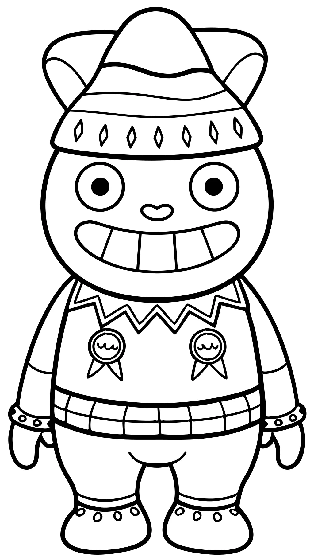 ugly dolls coloring pages